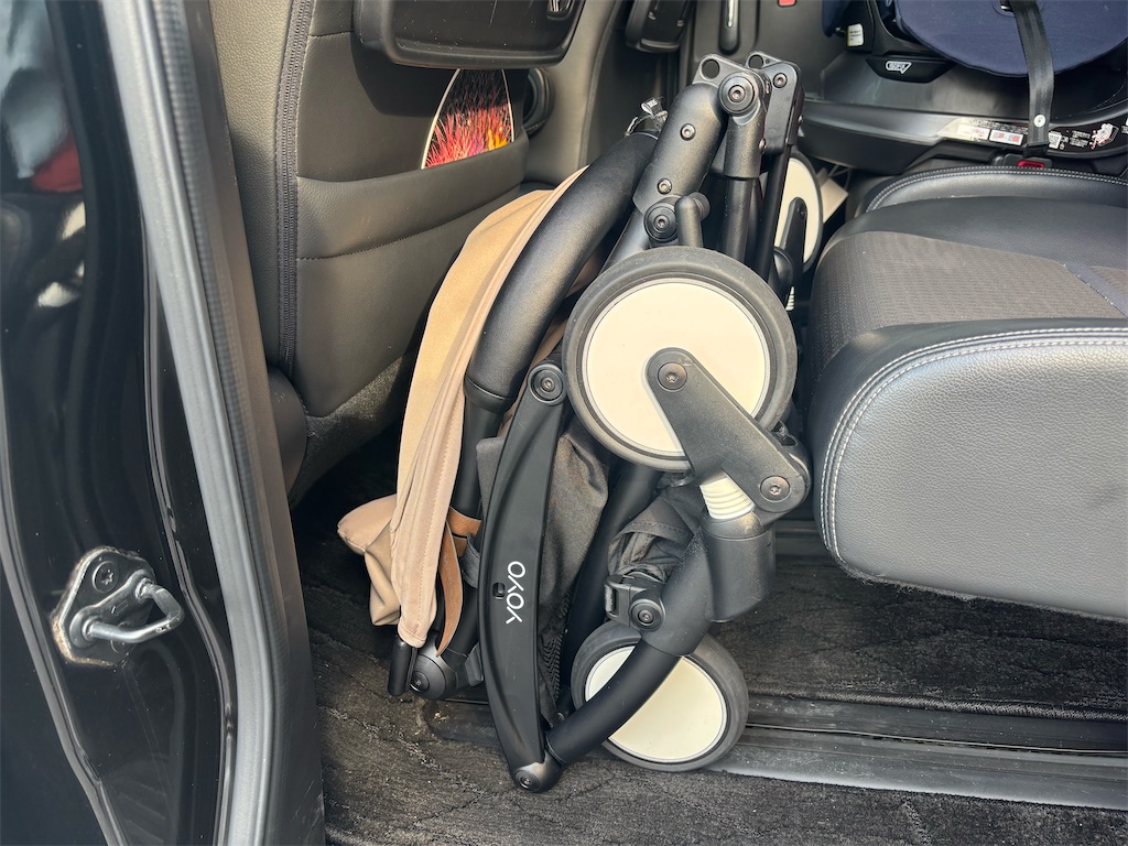 コンパクトに収納できる