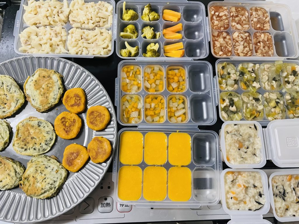 離乳食の作り置き