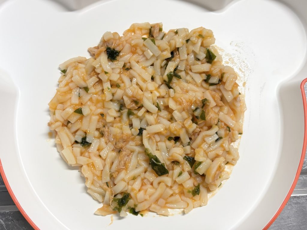 にんじんツナうどん
