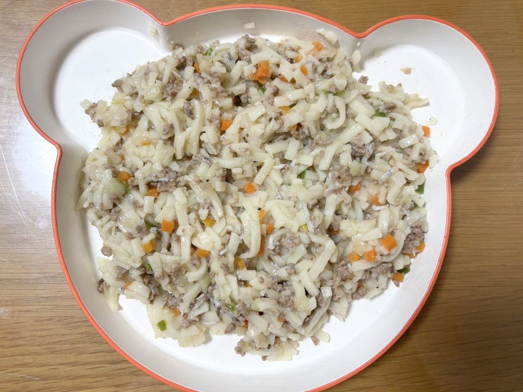コープ食材で作る簡単焼うどん