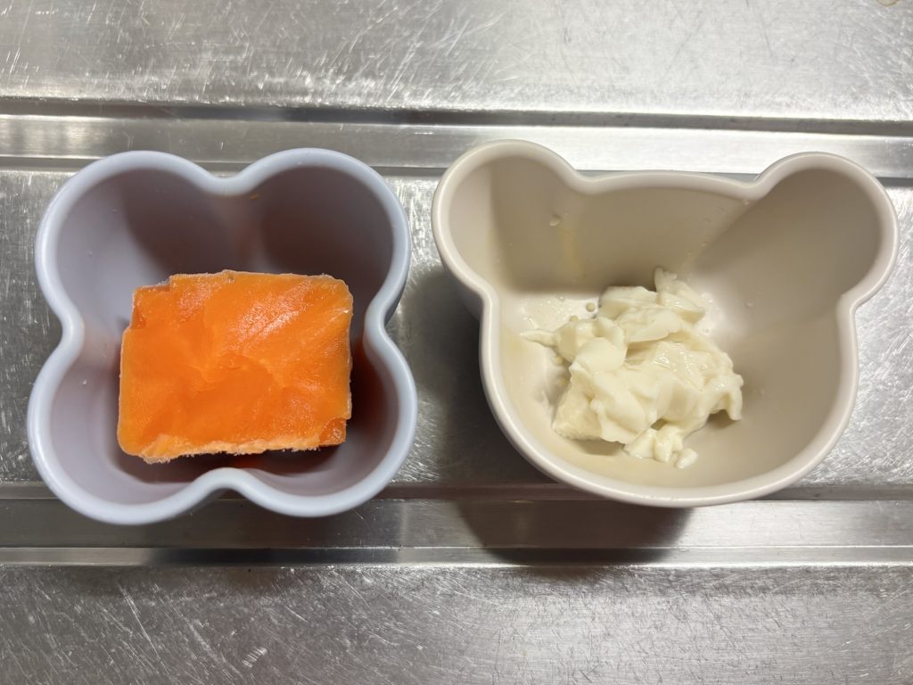 にんじん豆腐の材料